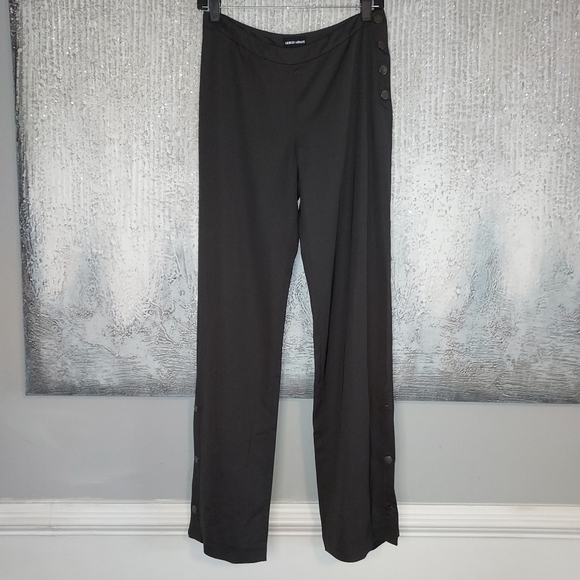 Giorgio ARMANI BORGO 21 BUTTONED FLOWY PANTS, size 38